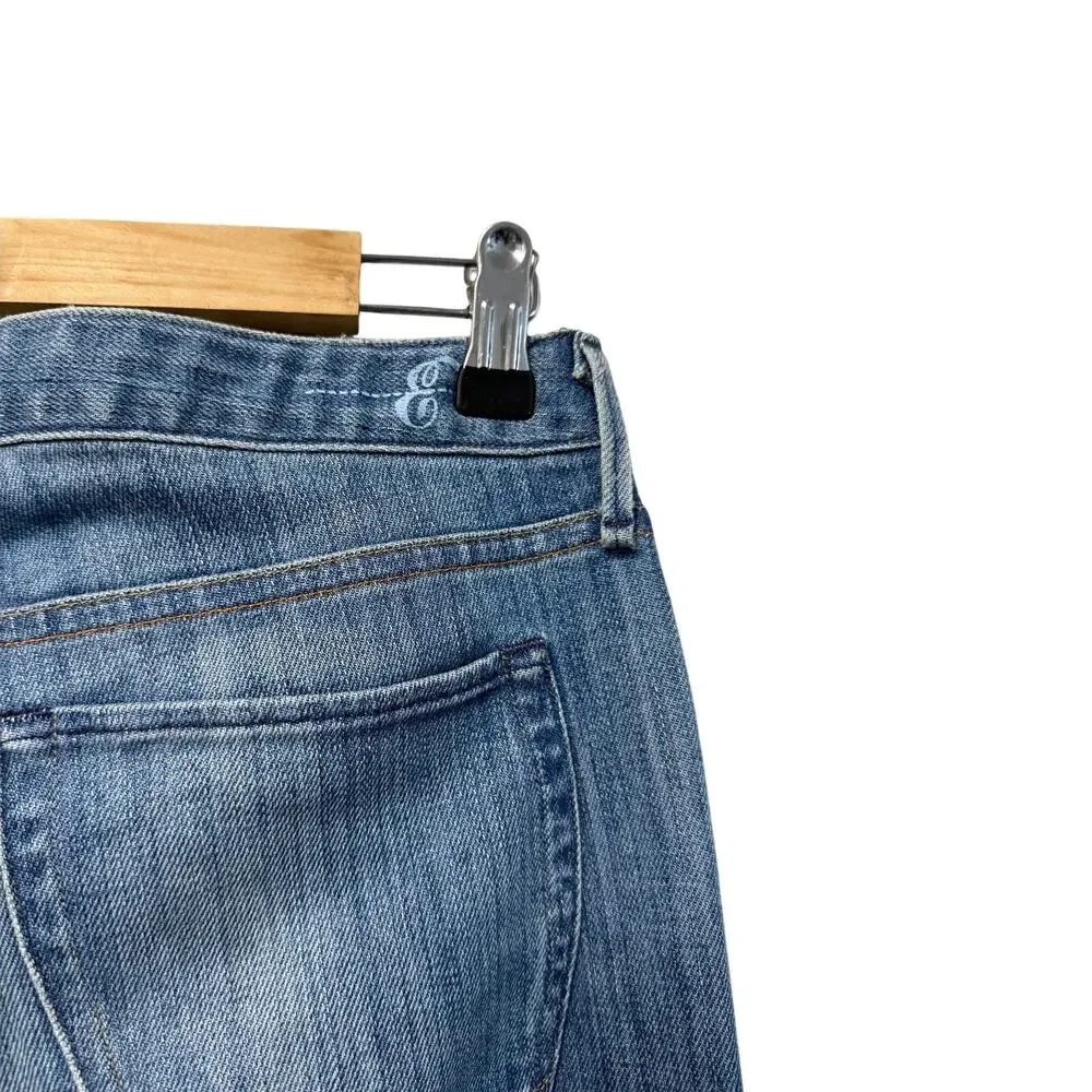 Earnest Sewn Hefner .05 Anthropology Boot Cut Jeans | Mid-Wash Denim | Size 27